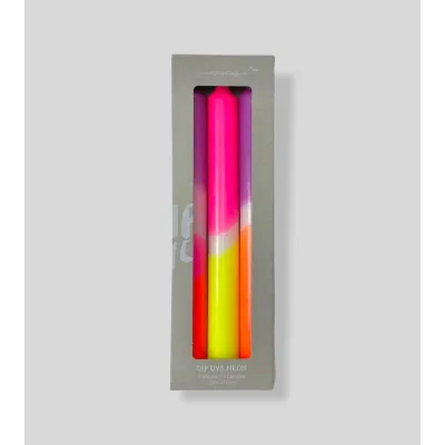Bougies Pink Infusion en boîte – Des couleurs vibrantes pour sublimer vos événements.