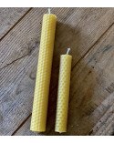 Bougie Pure cire d'abeille 100% Française STELLA - 13 cm