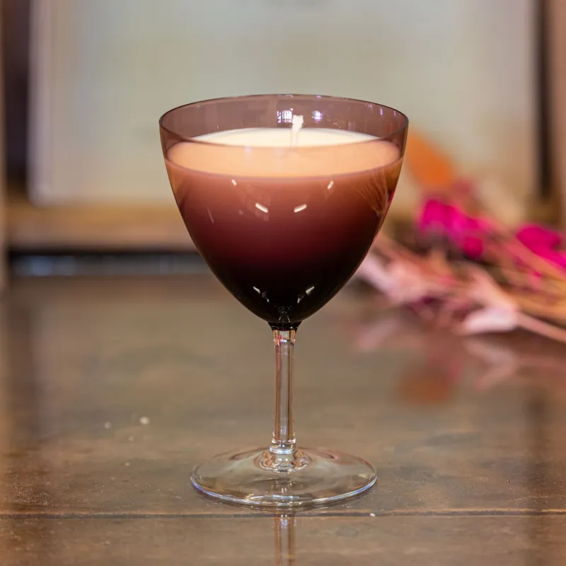 bougie parfumée verre