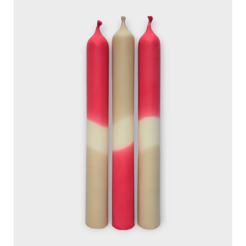 Brun Cendré – Bougies profondes Brun Mocha & Bordeaux
