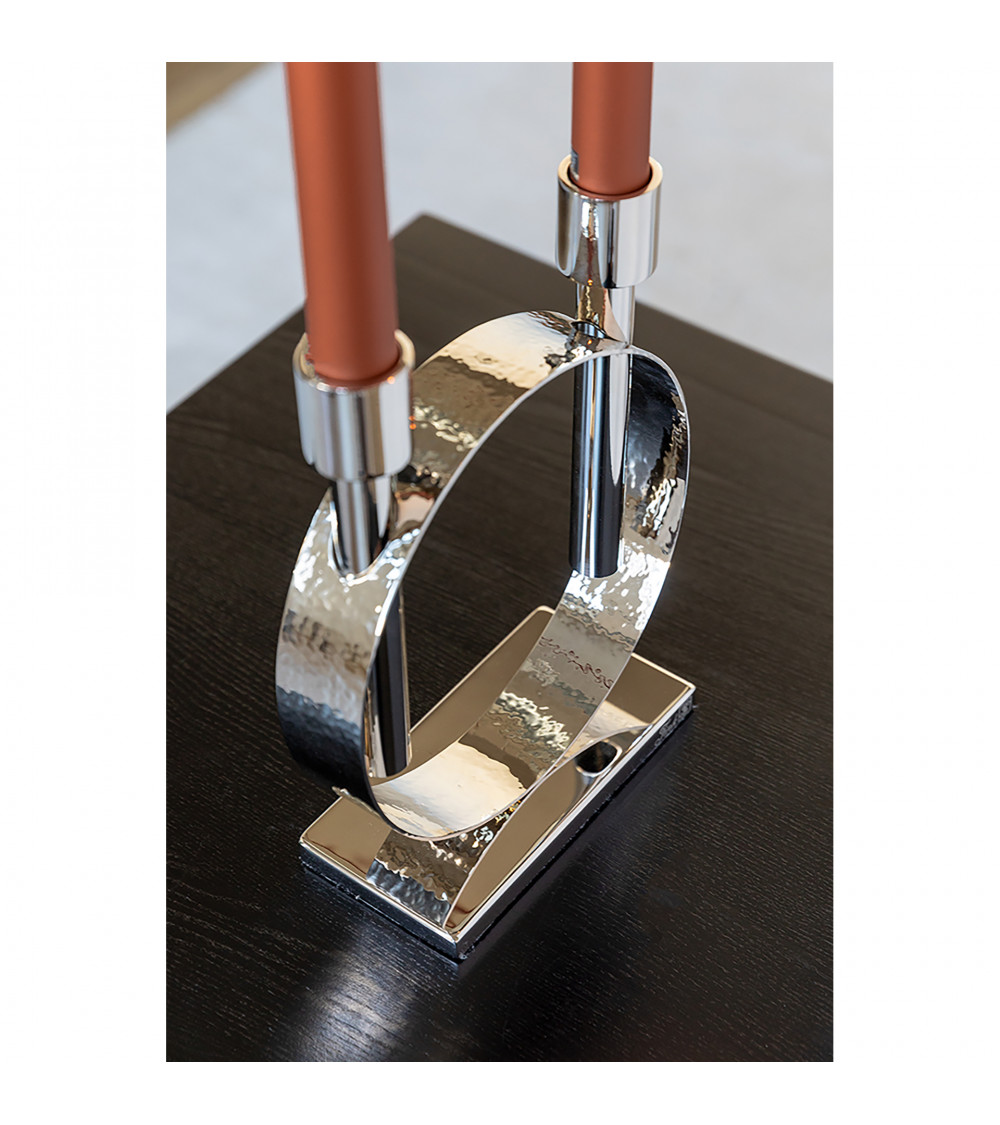 Carpio - Chandelier pour 2 bougies - H 26,5 cm