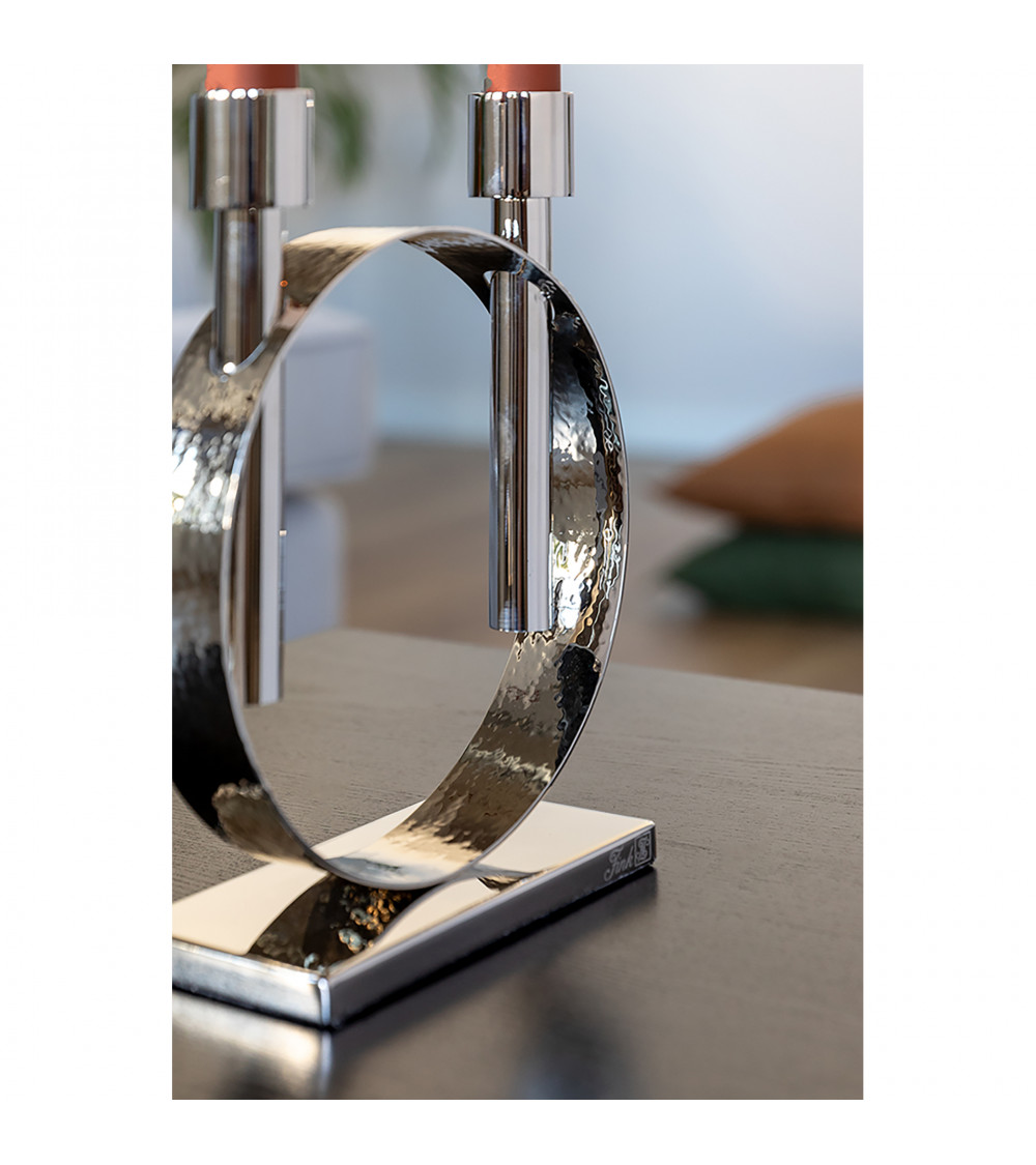 Carpio - Chandelier pour 2 bougies - H 26,5 cm