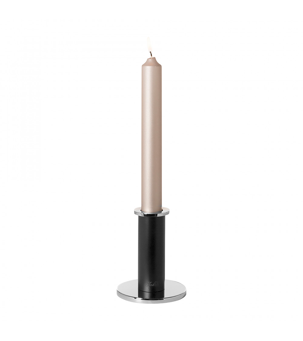 Strato - Chandelier noir pour 1 bougie - H 11,7 cm