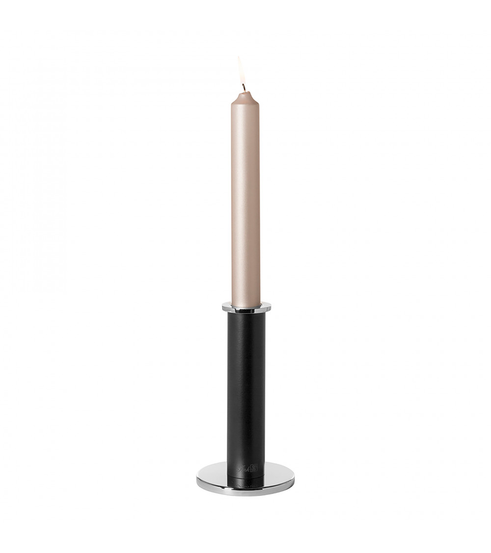 Strato - Chandelier noir pour 1 bougie - H 18 cm