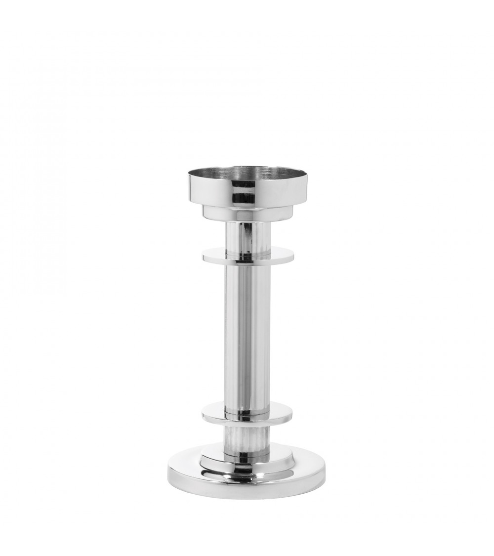 Ricardo - Chandelier argent pour 1 bougie - H 21 cm