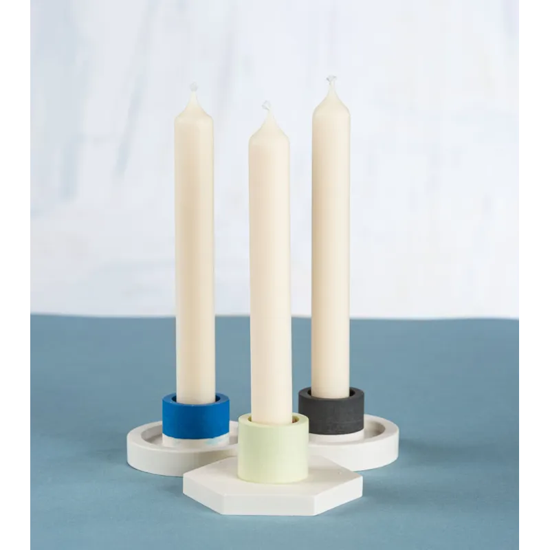 Bougie Chandelle Naturelle Artisanale | Fait en France | x3