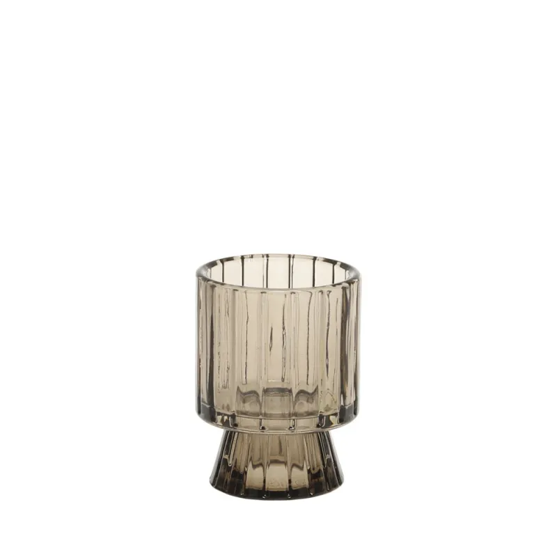 Vue détaillée du photophore moka vide