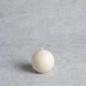 Bougie naturelle et artisanale - Ø 6,5 cm - 100% cire de colza
