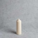 Bougie naturelle et artisanale - Ø 5 cm - H 14 cm - 100% cire de colza