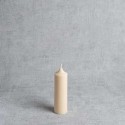 Bougie naturelle et artisanale - Ø 4 cm - H 12,3 cm - 100% cire de colza