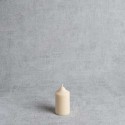 Bougie naturelle et artisanale - Ø 4,4 cm - H 6,5 cm - 100% cire de colza