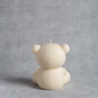 Bougie ourson Thérine - dos