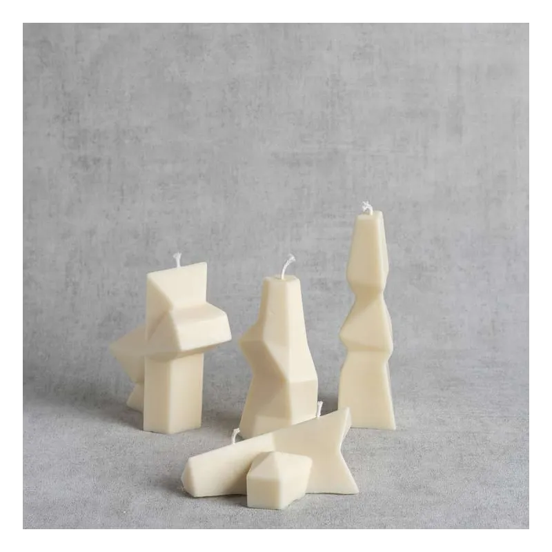 Bougies artisanales Maison du Bougeoir – gamme Dobraduras en cire végétale colza