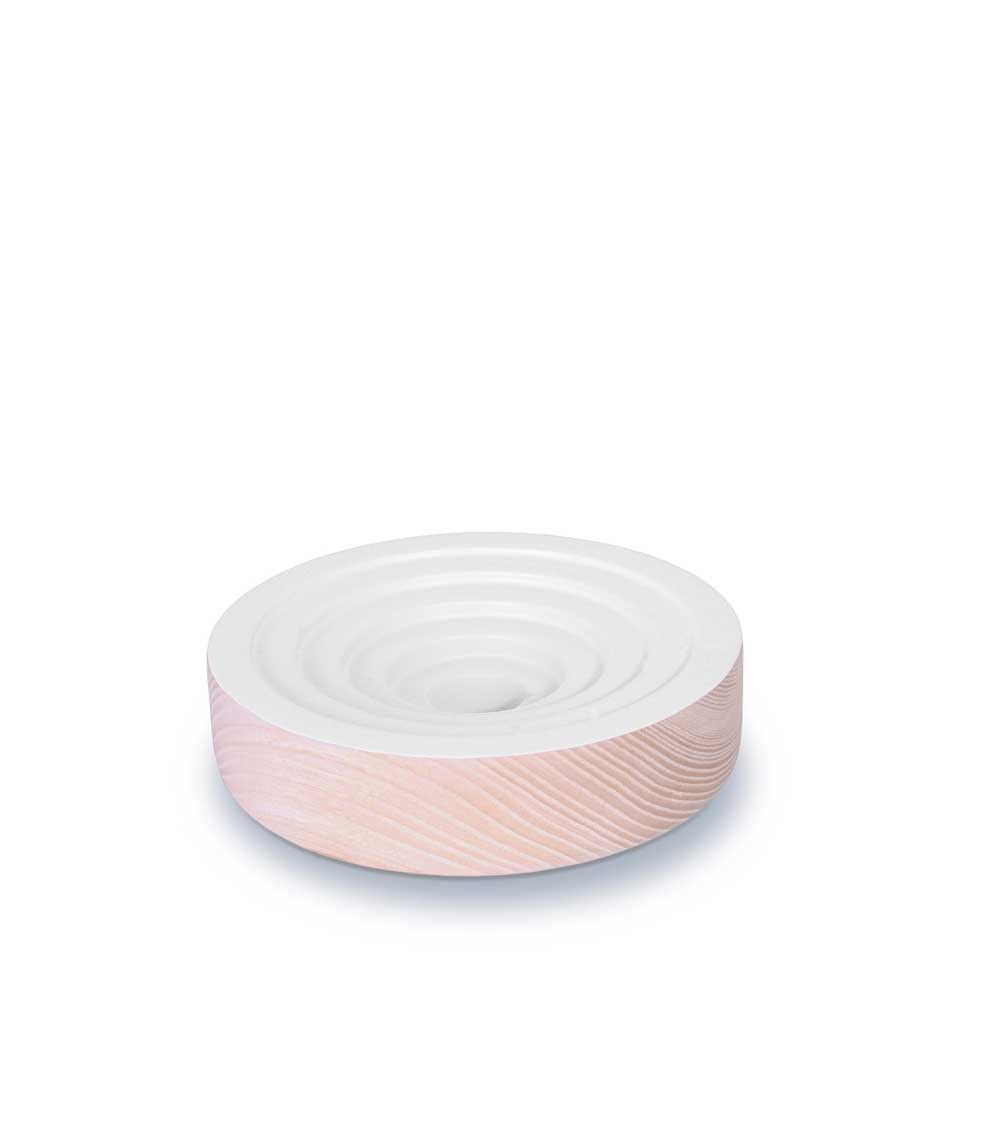 Bougeoir BOUGIE WOOGIE blanc