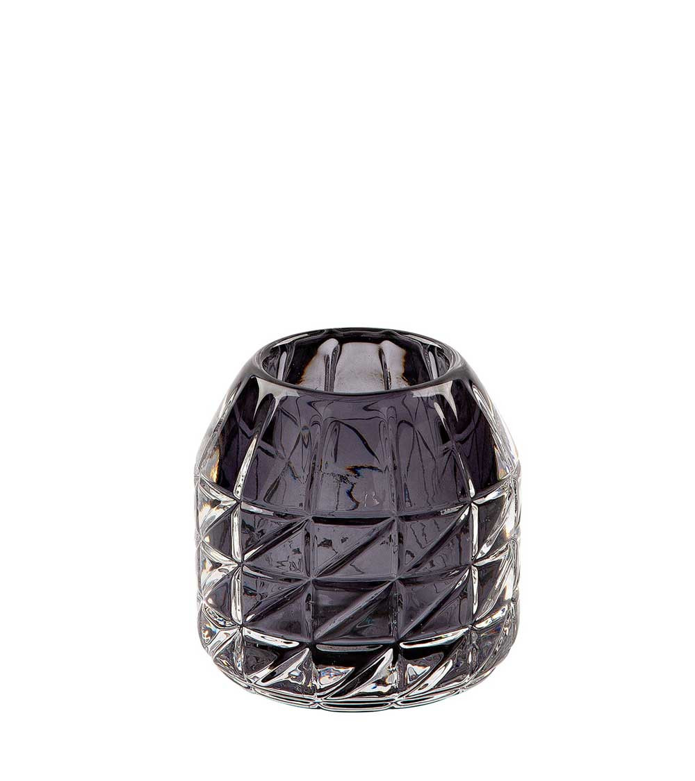 Photophore GLOSSY gris/violet