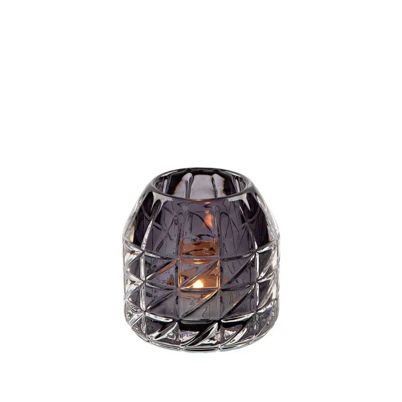 Photophore GLOSSY gris/violet