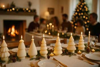 Bougie de Noël : créer une ambiance festive et chaleureuse