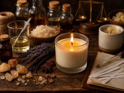 Bougies parfumées : parfums, origine et diffusion