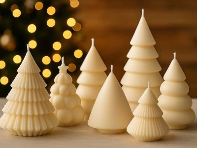 Bougies de Noël artisanales : une ambiance magique et responsable