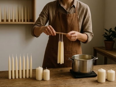 Bougie artisanale : pourquoi choisir l'artisanat français ?