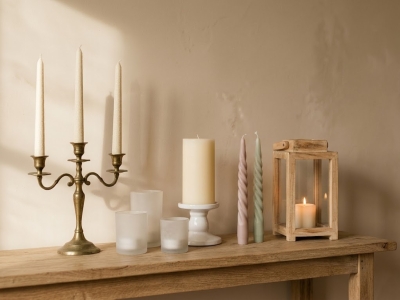 Cinq ambiances déco et les bougies qui vont avec