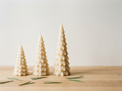 Bougie sapin de Noël : forme ou senteur, le comparatif