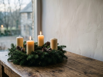 Les 4 bougies de l'Avent : ordre, couleurs et signification