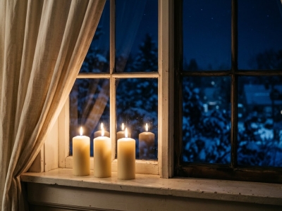 Les bougies de Noël en Europe : dix traditions