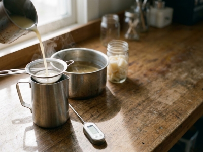 Faire une bougie avec des restes de cire : le protocole