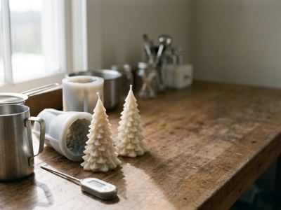Fabriquer une bougie de Noël : ce que ça implique