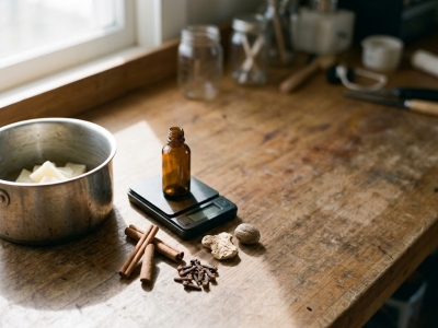 Bougie parfumée aux épices : le protocole de Noël