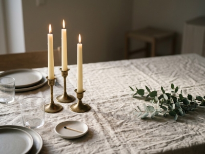 Le rituel de la bougie pendant les fêtes