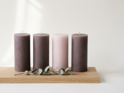 La couleur des 4 bougies de l'Avent