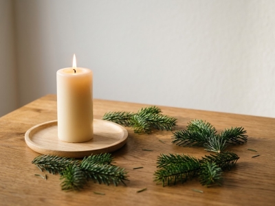 Bougie senteur sapin : les 4 façons